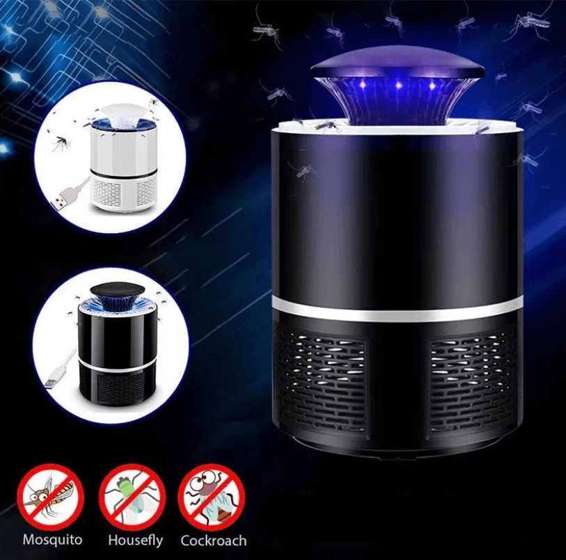 Lámpara Antimosquitos UV Silenciosa LuminaGuard para Noches Tranquilas