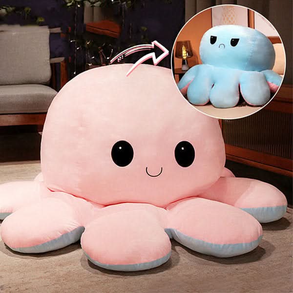 SnuggleOcto Peluche Polvo Brinquedo Para Crianças Amigo Macio e Abraçável