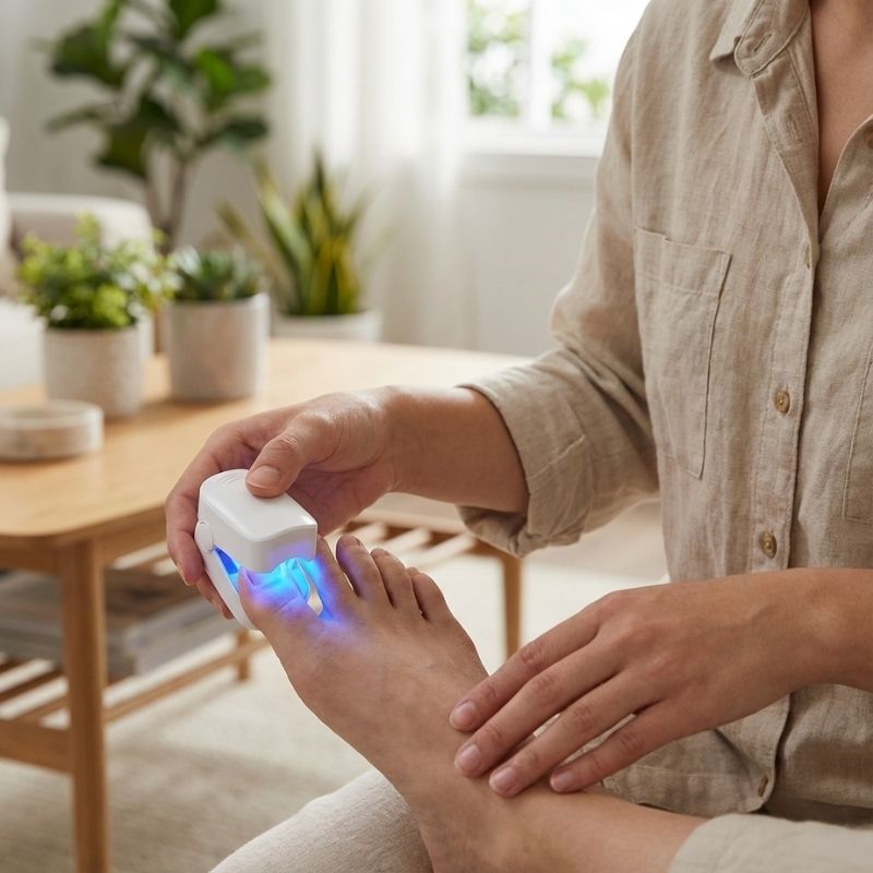 Near Infrared Blue Nail Light Device For Nail Health