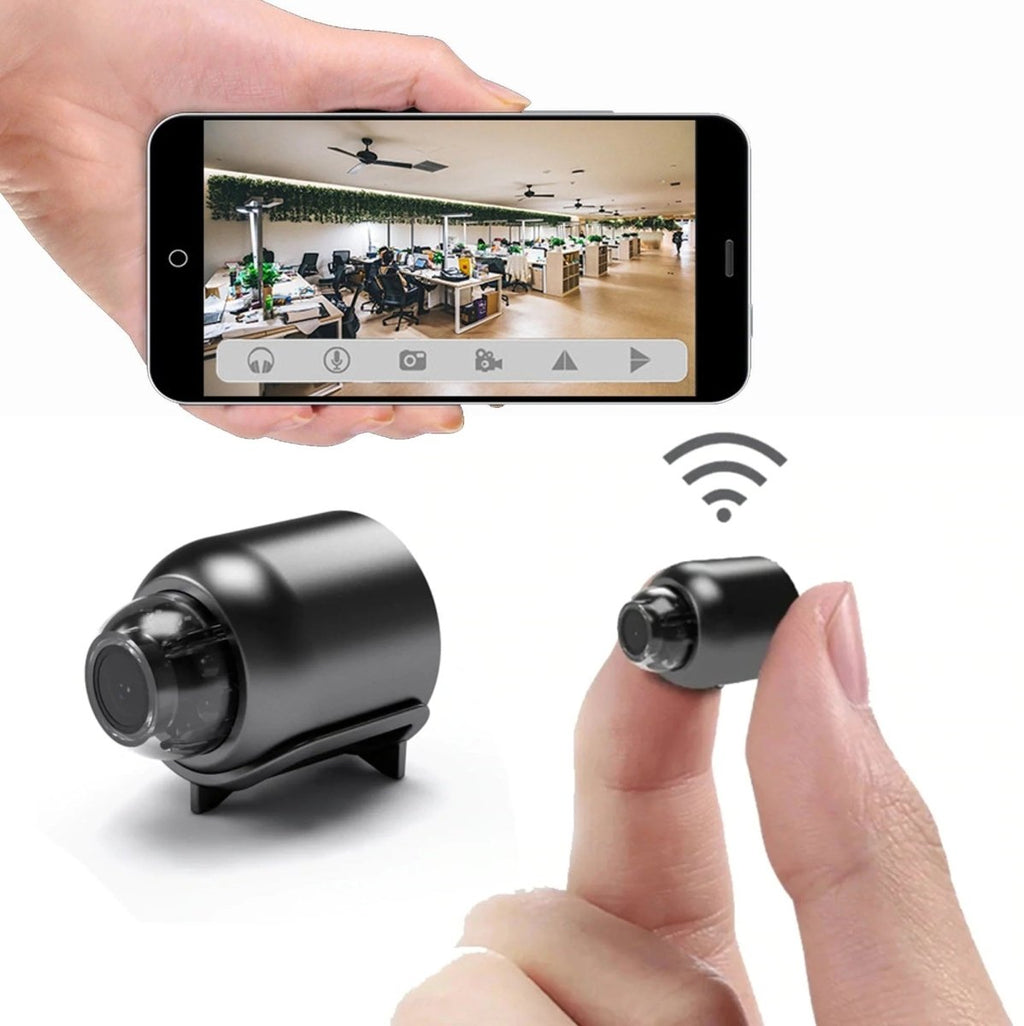 LumaView Mini Cam Wireless 1080p HD Night Vision For Home And Office Surveillance