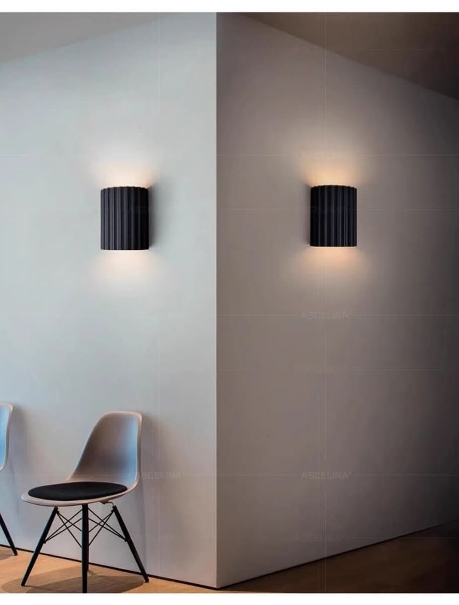 LumaNest Ambient LED Wall Light With Resin For Bedrooms