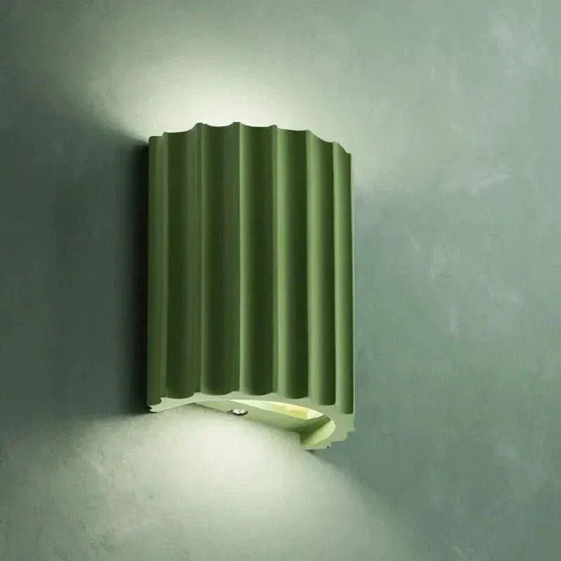 LumaNest Ambient LED Wall Light With Resin For Bedrooms