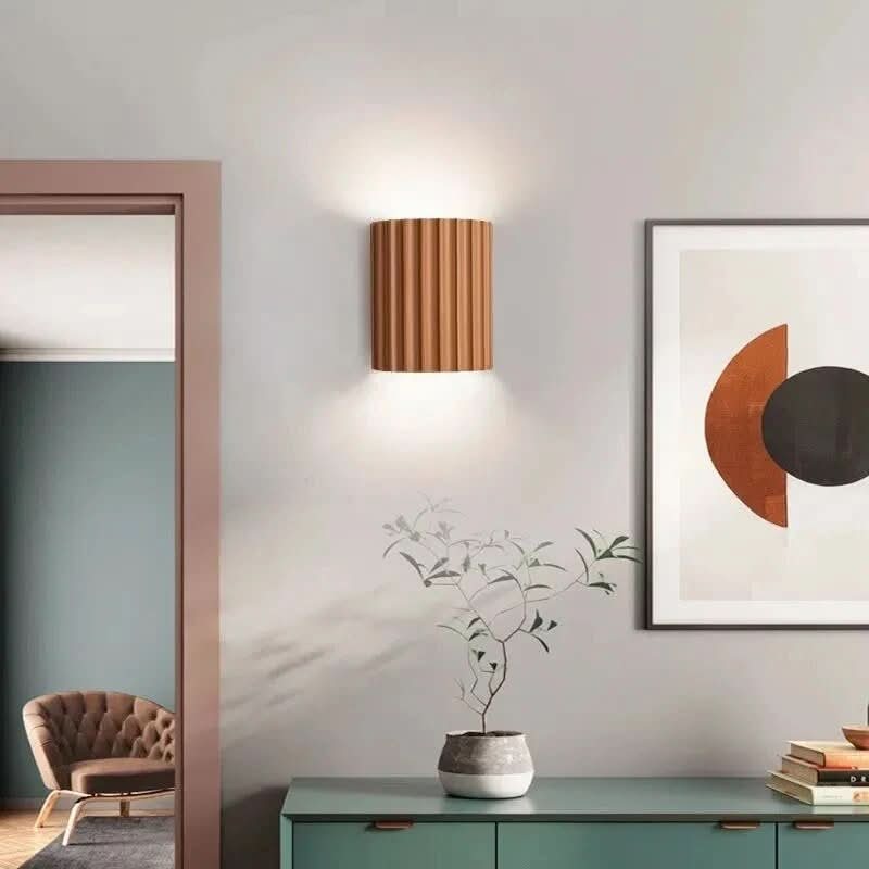 LumaNest Ambient LED Wall Light With Resin For Bedrooms