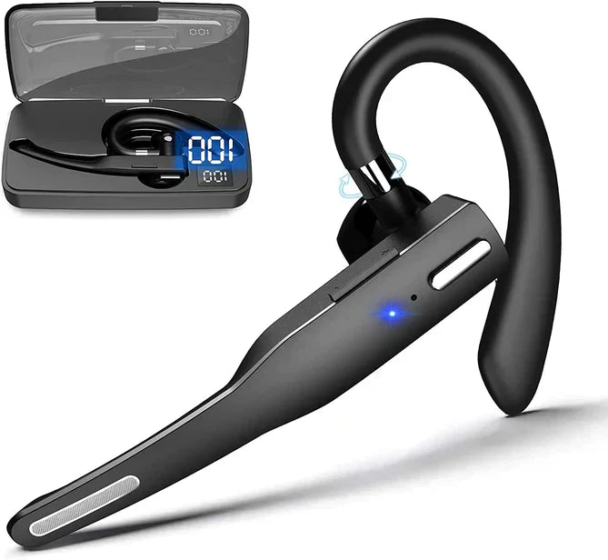 Trucker Dual Microphone Wireless Bluetooth 5.1 Earphones And Headset For Calls