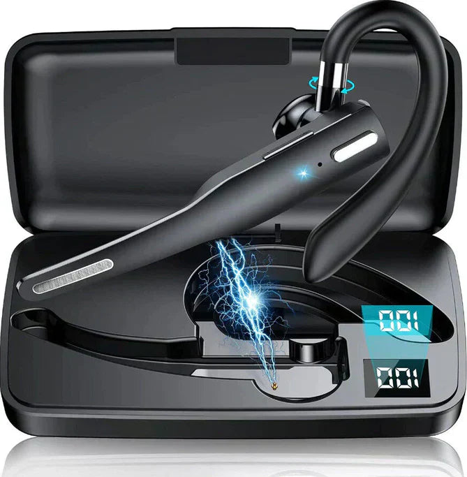 Trucker Dual Microphone Wireless Bluetooth 5.1 Earphones And Headset For Calls