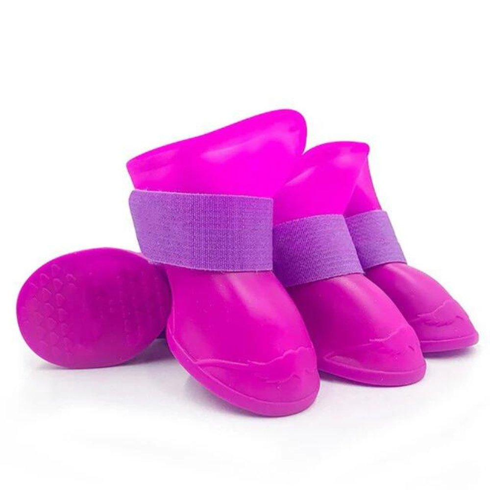 Pawsafe All Weather Boots For Dogs With Waterproof Traction On Wet Surfaces