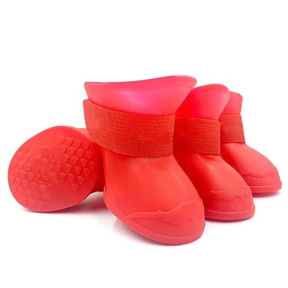Pawsafe All Weather Boots For Dogs With Waterproof Traction On Wet Surfaces