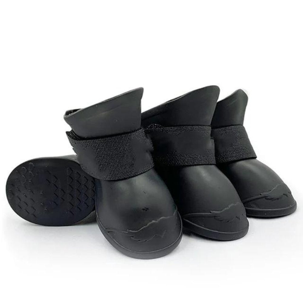Pawsafe All Weather Boots For Dogs With Waterproof Traction On Wet Surfaces