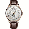 Mechanical Men’s Luxury Watch with Moonphase