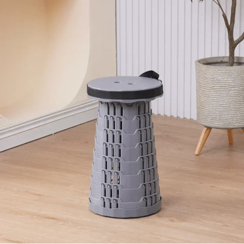 Taburete telescópico TrailFlex para uso interior o exterior