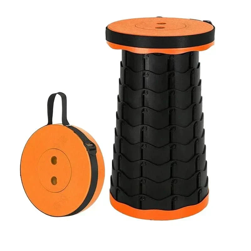 Taburete telescópico TrailFlex para uso interior o exterior