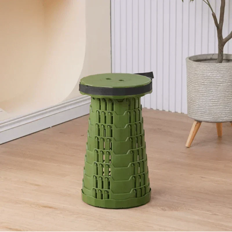Taburete telescópico TrailFlex para uso interior o exterior