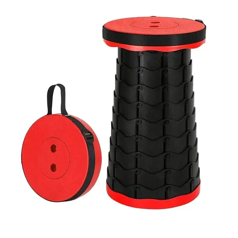 Taburete telescópico TrailFlex para uso interior o exterior