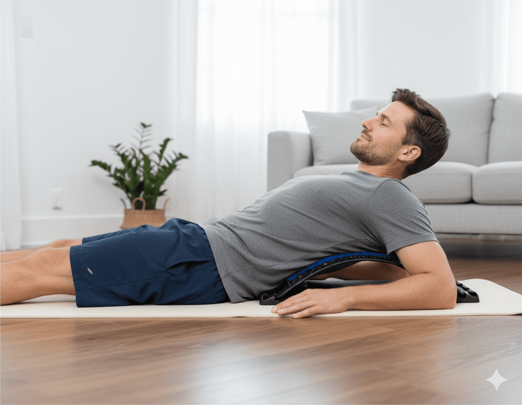 SpineEase Estirador Ergonómico para la Espalda para Postura y Relajación