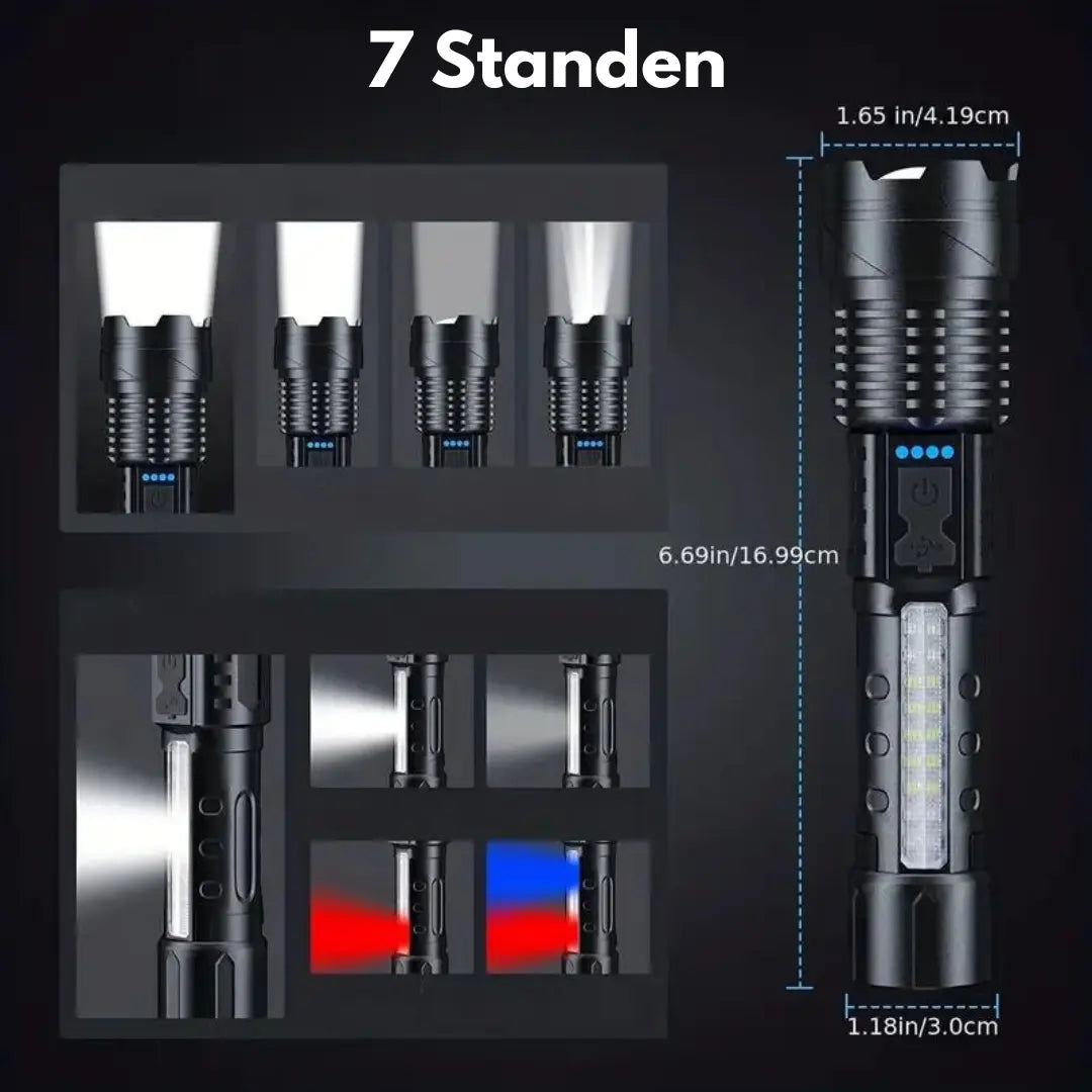 PowerBeam militærlykt leverer 5000 lumen for taktiske proffer og eventyrere