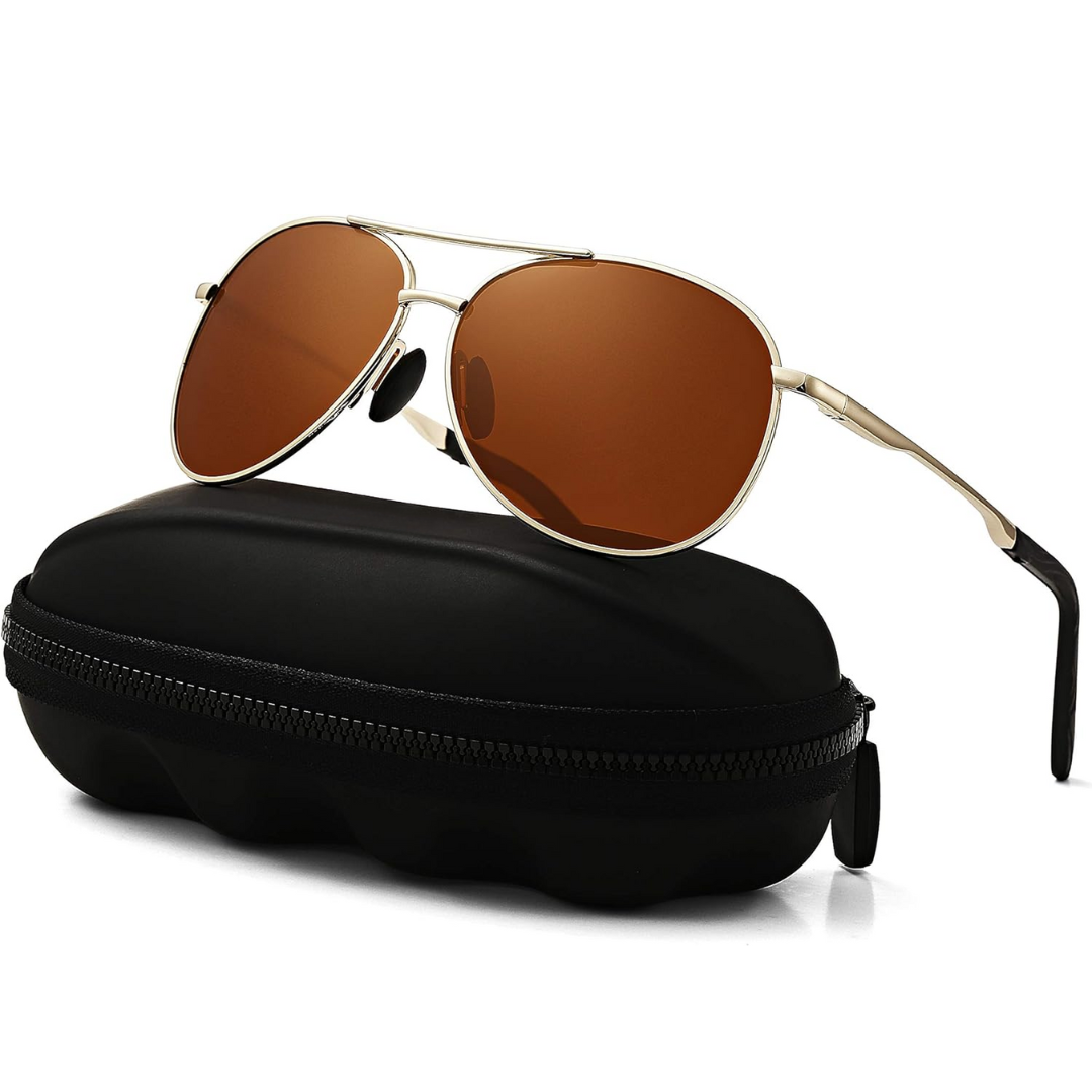 Gafas de sol Joey Aviator con lentes polarizadas y protección UV400