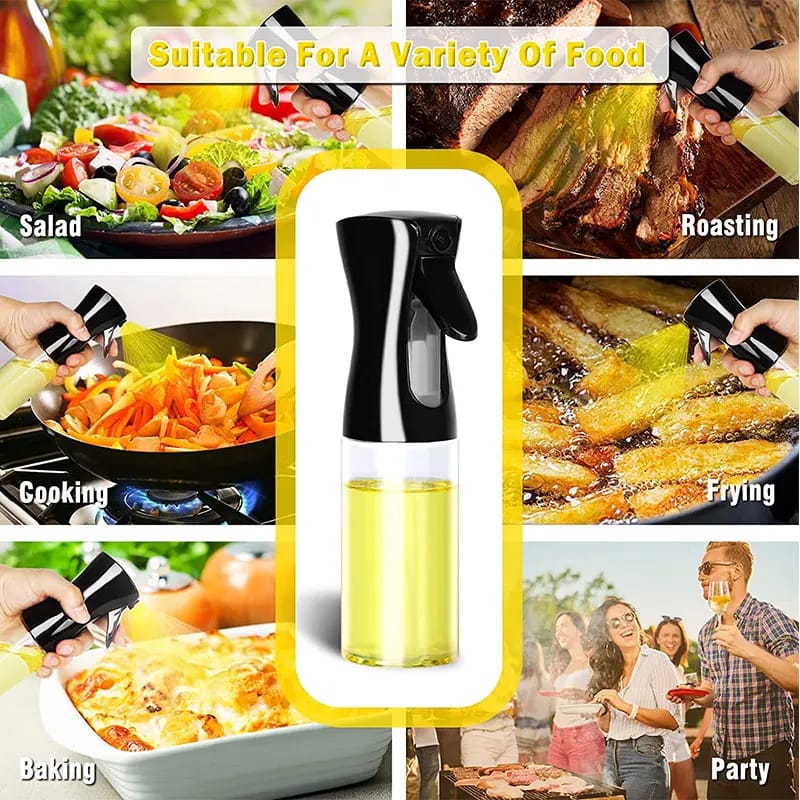 AeroMist Precision Press Oil Sprayer For Healthier Cooking