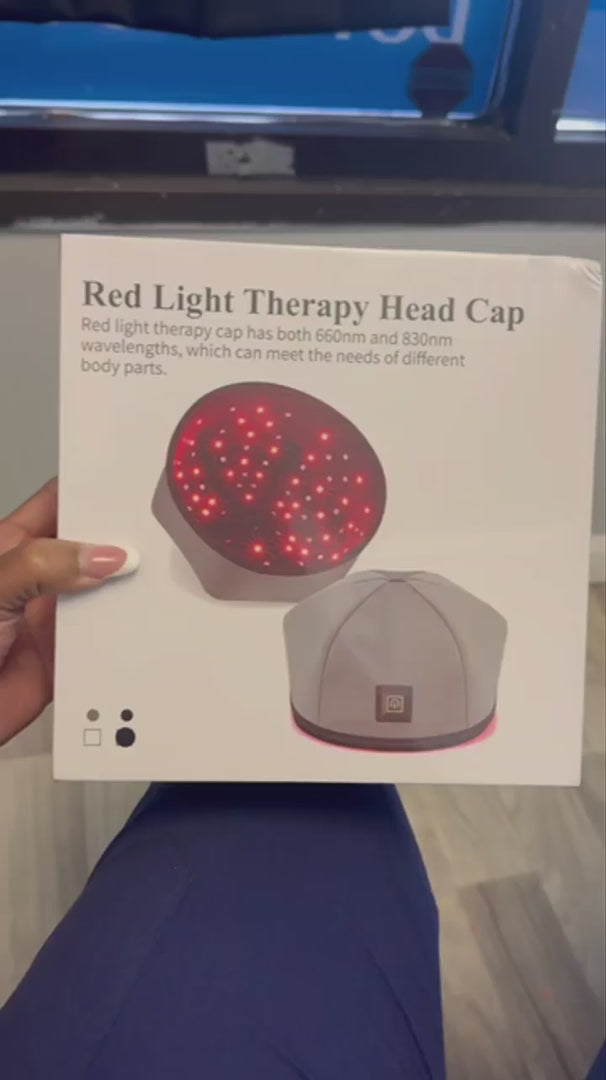 Brain Health Cap With Red Light And Near Infrared Therapy