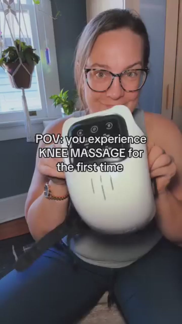 Knee Massager With Cordless Heating For All Day Comfort On The Go