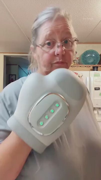 Hand Massager With Contoured Wrist Support And Finger Comfort