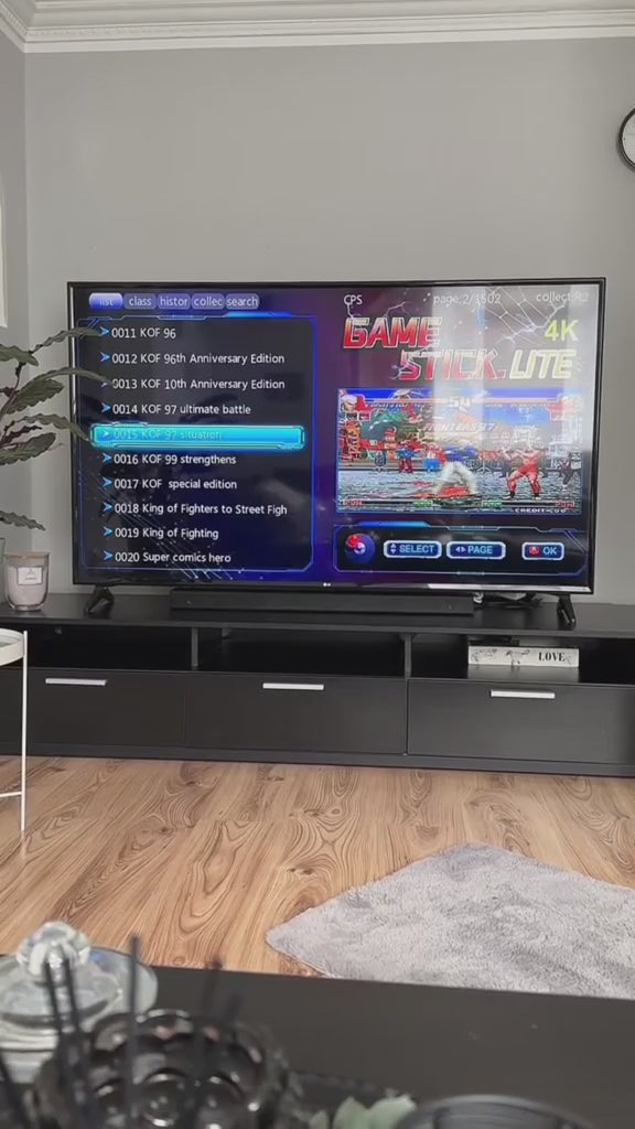 4K TV Stick With 64GB And Twenty Thousand Retro Games And Two Wireless Controllers