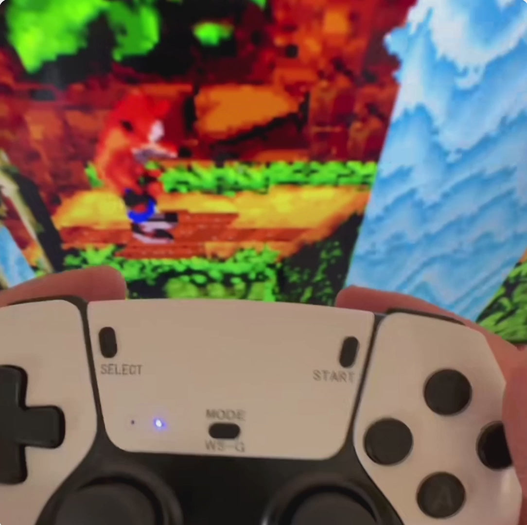 Novaplay Retro Plug-and-Play Console With 30,000 Classic Games And 2 Wireless Controllers