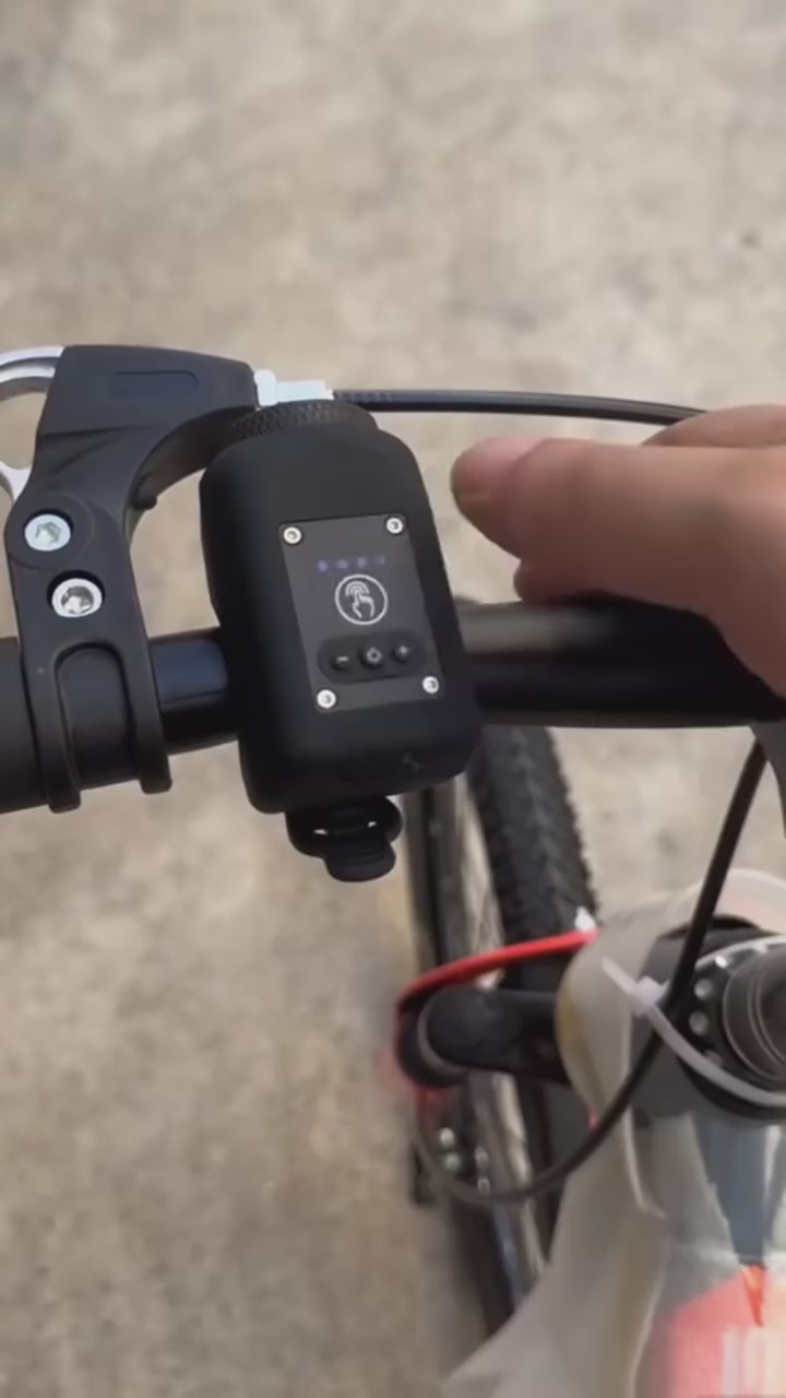 Luz Delantera Recargable por USB PulseBike para Bicicletas con Bocina