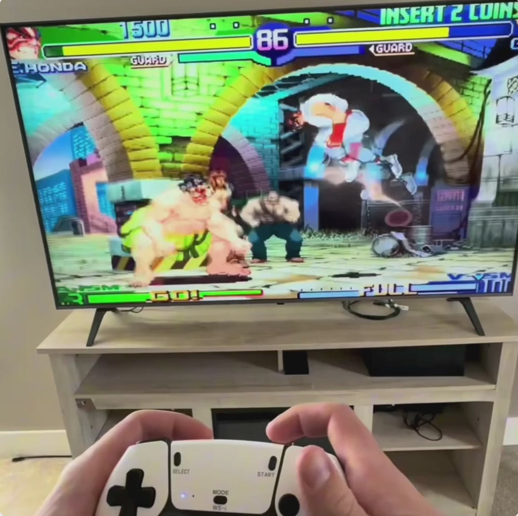 Novaplay Retro Plug-and-Play Console With 30,000 Classic Games And 2 Wireless Controllers