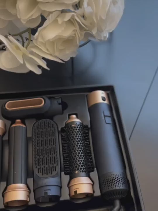 AeroLux 4-In-1 Hair Styler With Drying, Curling, Straightening And Volume