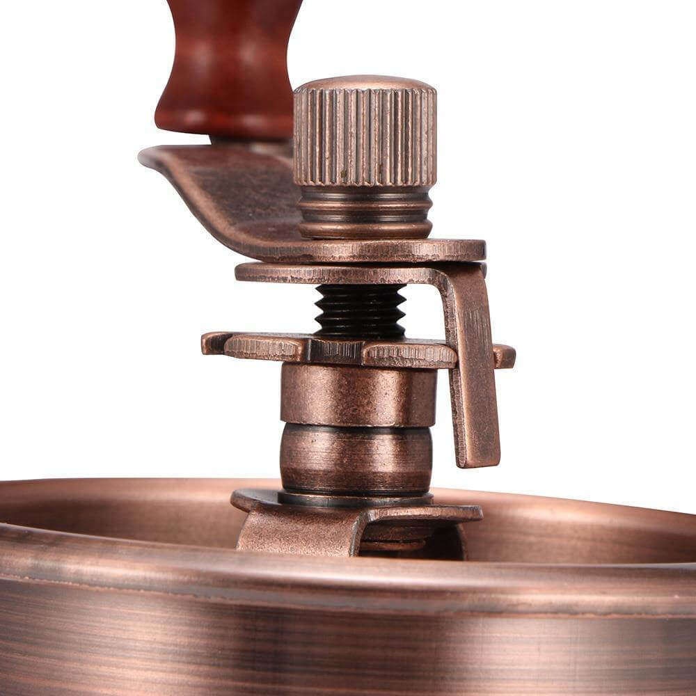 Vintage Wooden Hand Crank Coffee Grinder For Freshly Ground Coffee