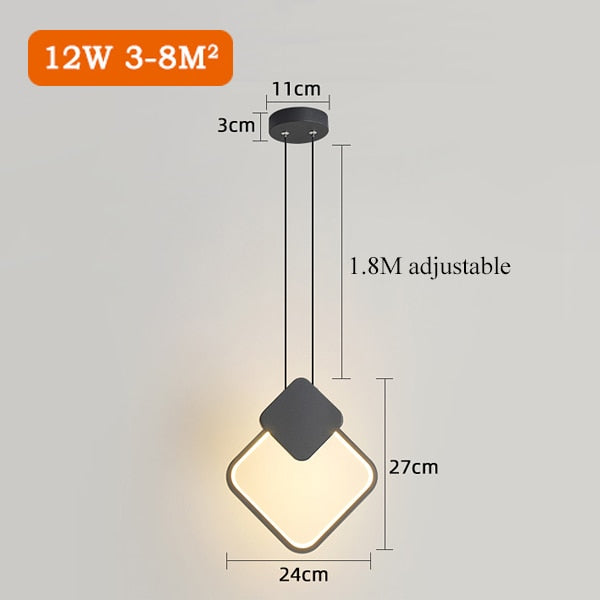 Virela keukenhanglamp in modern minimalistisch ijzer
