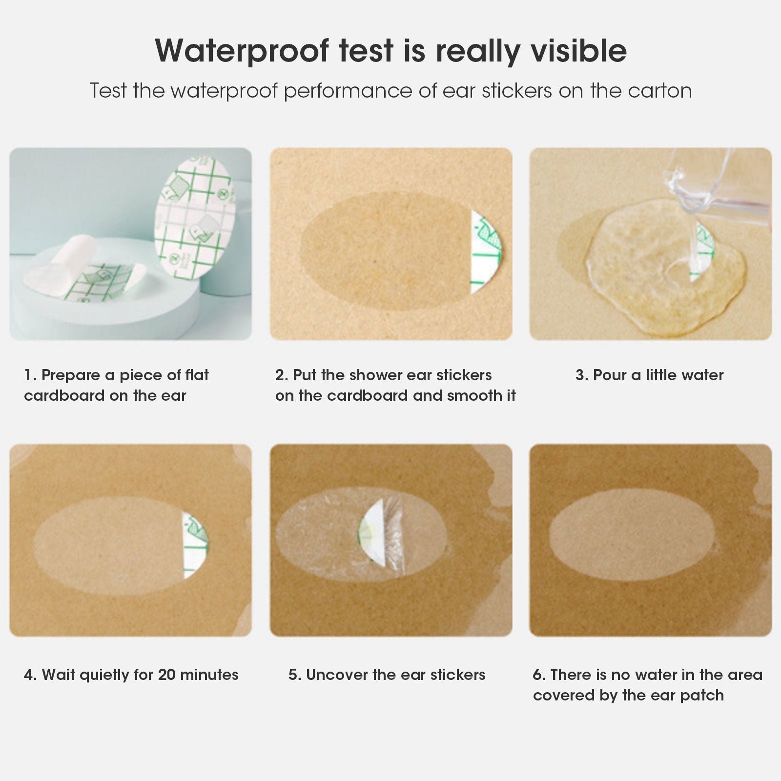 Disposable Waterproof Swimming Ear Protection Set