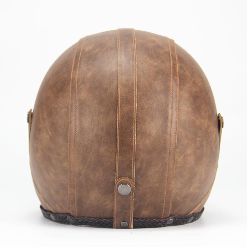 Open Face Helmet Goggle Mask for Classic Riders and Retro Enthusiasts
