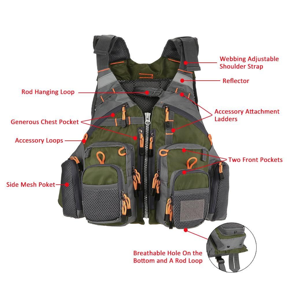 Premium Anglers Life Vest On Water For Outdoor Enthusiasts
