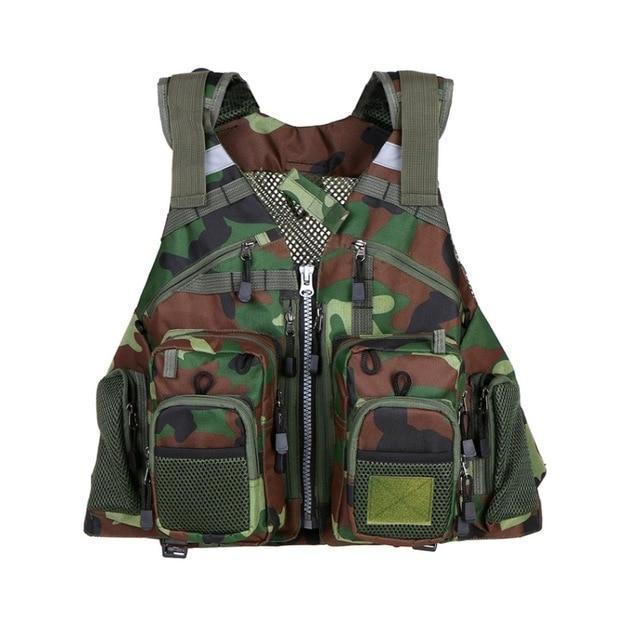 Premium Anglers Life Vest On Water For Outdoor Enthusiasts