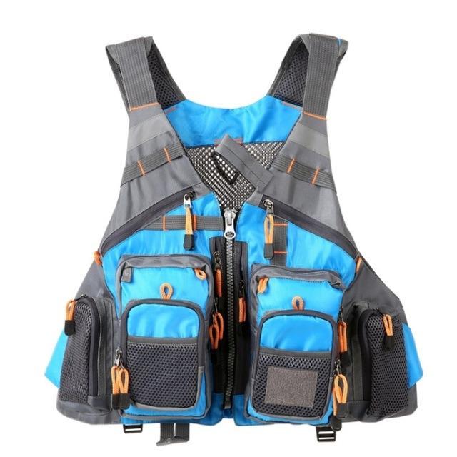 Premium Anglers Life Vest On Water For Outdoor Enthusiasts