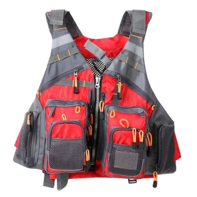 Premium Anglers Life Vest On Water For Outdoor Enthusiasts