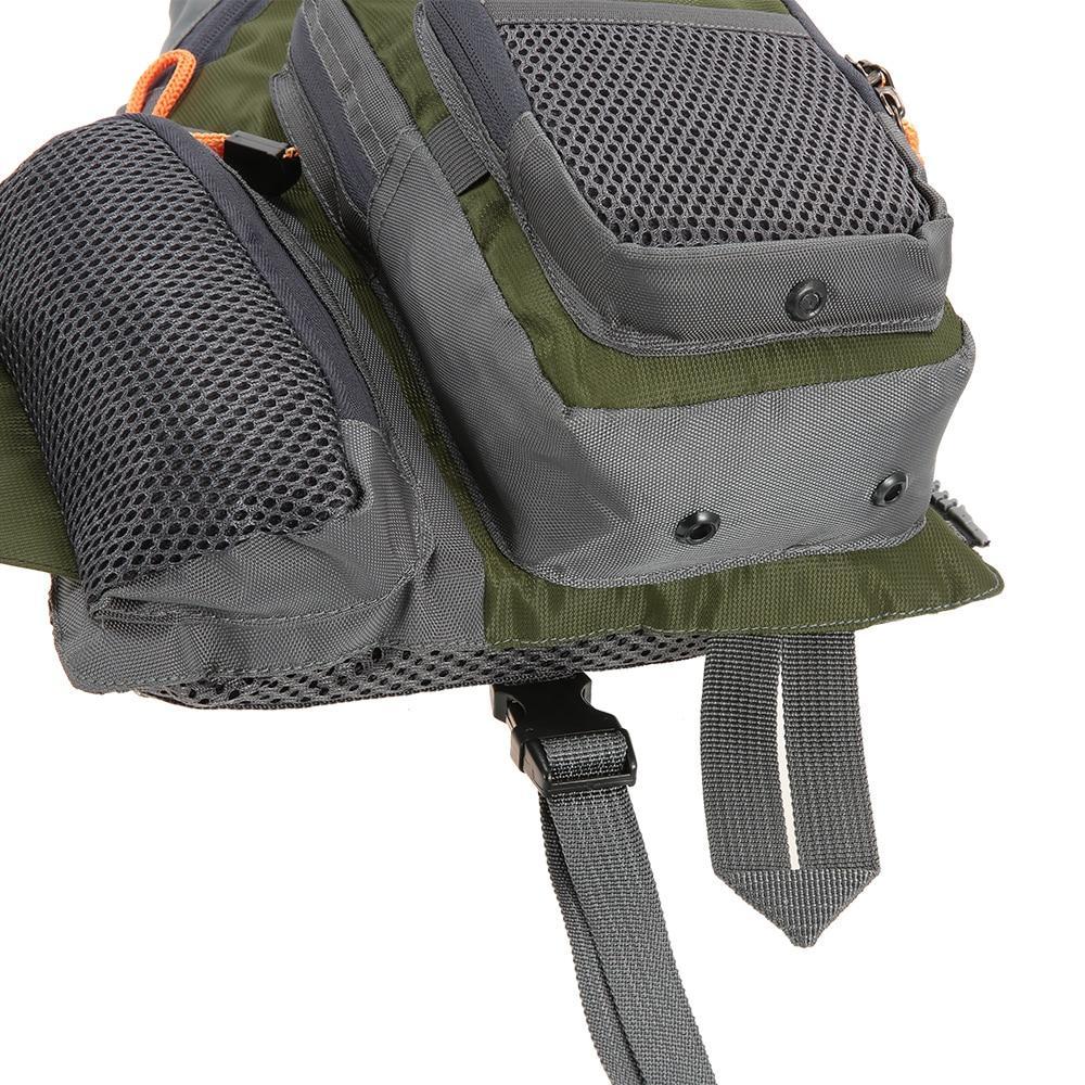 Premium Anglers Life Vest On Water For Outdoor Enthusiasts
