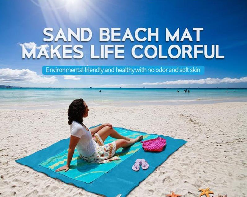 Sand Sheet XXL Beach Towel With Sand-Repellent 200x200