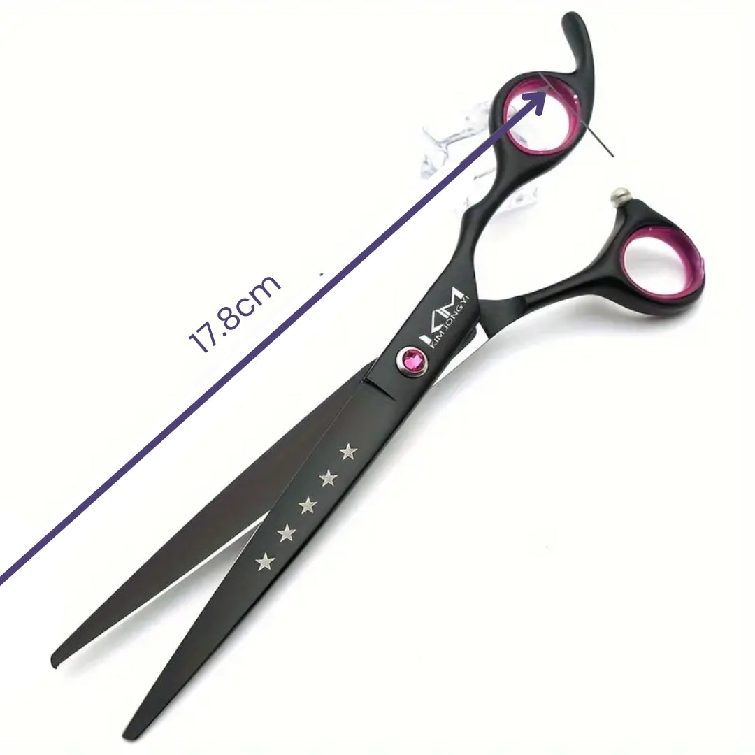 طقم مقصات تصفيف الكلاب PrecisionPaw Pro للتصفيف الدقيق