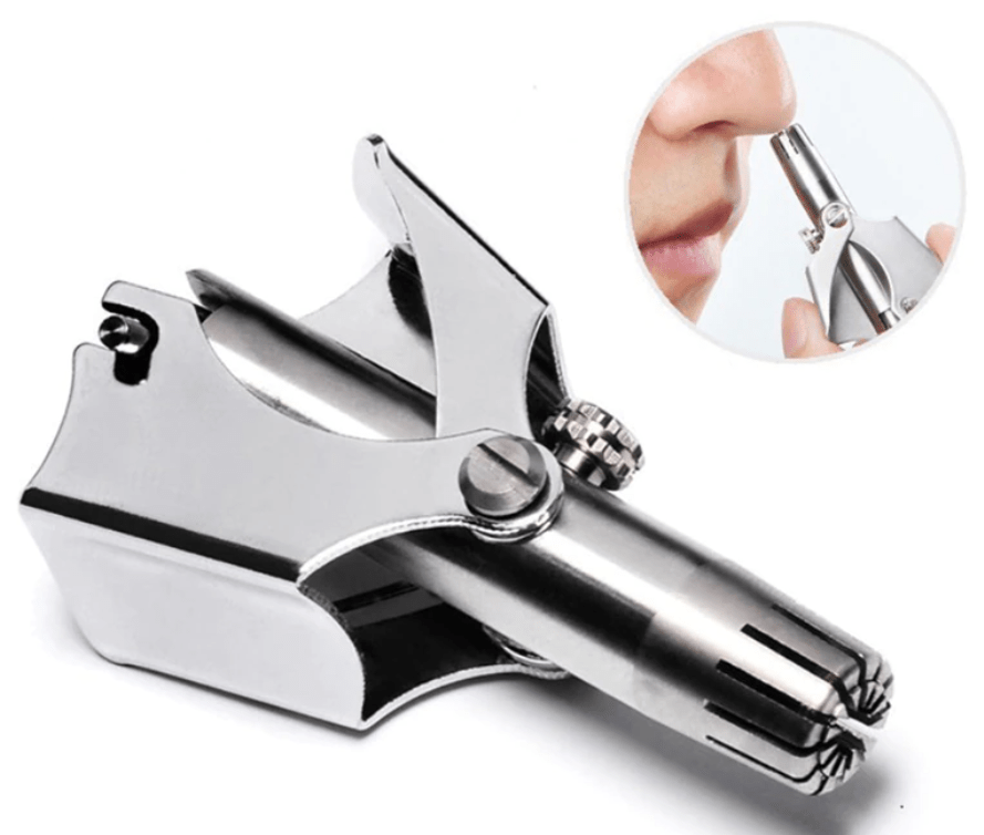 GroomNova Stainless Steel Trimmer For Painless Nose Grooming