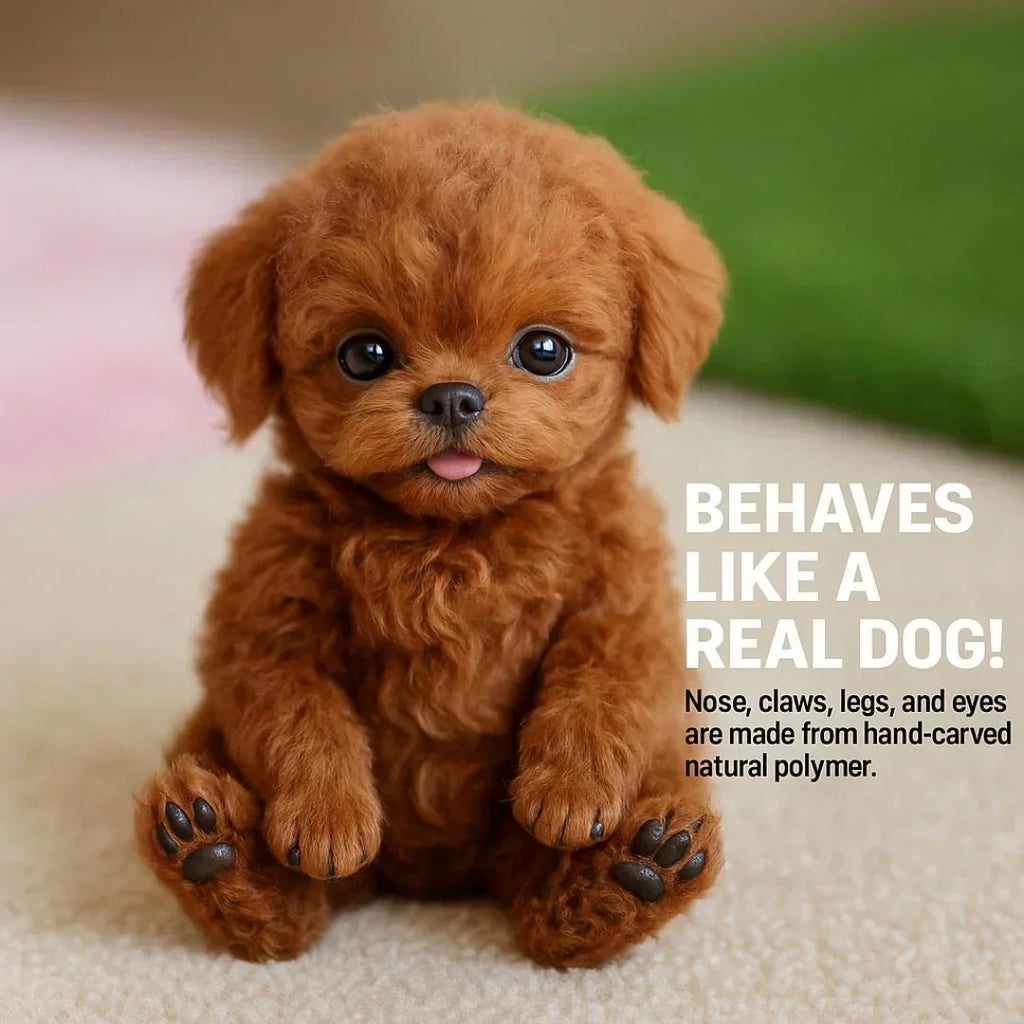 Fluff Buddy Plush Puppy With Realistic Movements And Noises