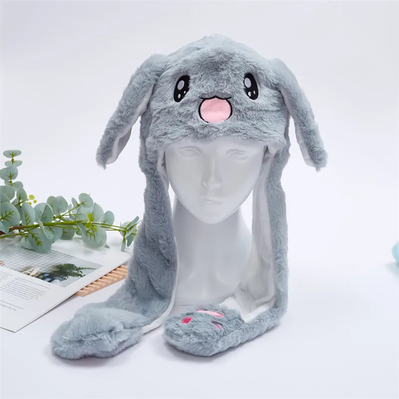Cappello con Orecchie Mobili BunnyJoy che Illumina Ogni Viso con un Sorriso Allegro