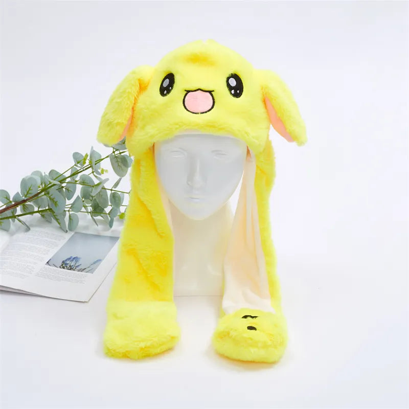 Cappello con Orecchie Mobili BunnyJoy che Illumina Ogni Viso con un Sorriso Allegro