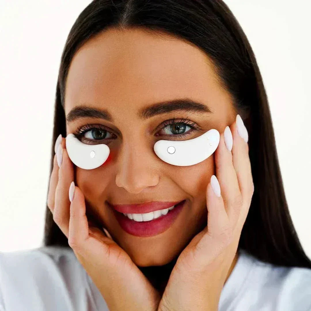 Lumina Eye Pods Luz Roja con Tratamiento Ocular de Microcorriente para Líneas Finas y Hinchazón