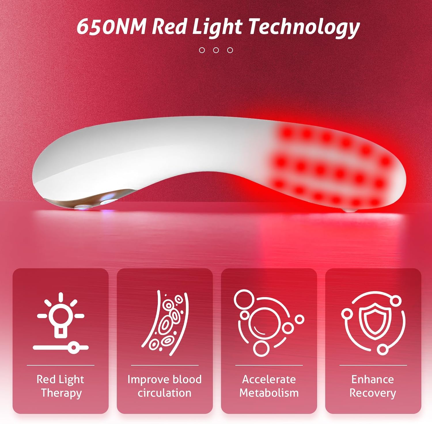 Urządzenie do terapii światłem czerwonym LuminaIntimate | Delikatna domowa opieka zdrowotna dla kobiet
