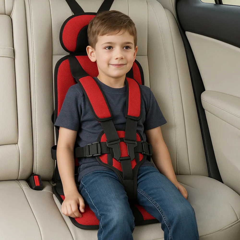 Siège de sécurité KinderReis pour enfants de 1 à 14 ans, siège auto de voyage portable