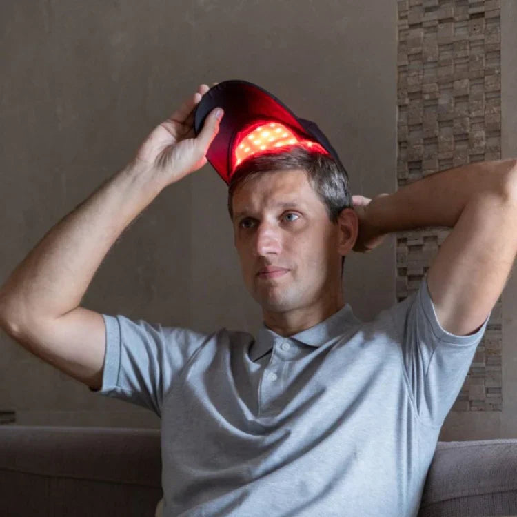 Red Light Cap For Hair Growth And Scalp Health At Home