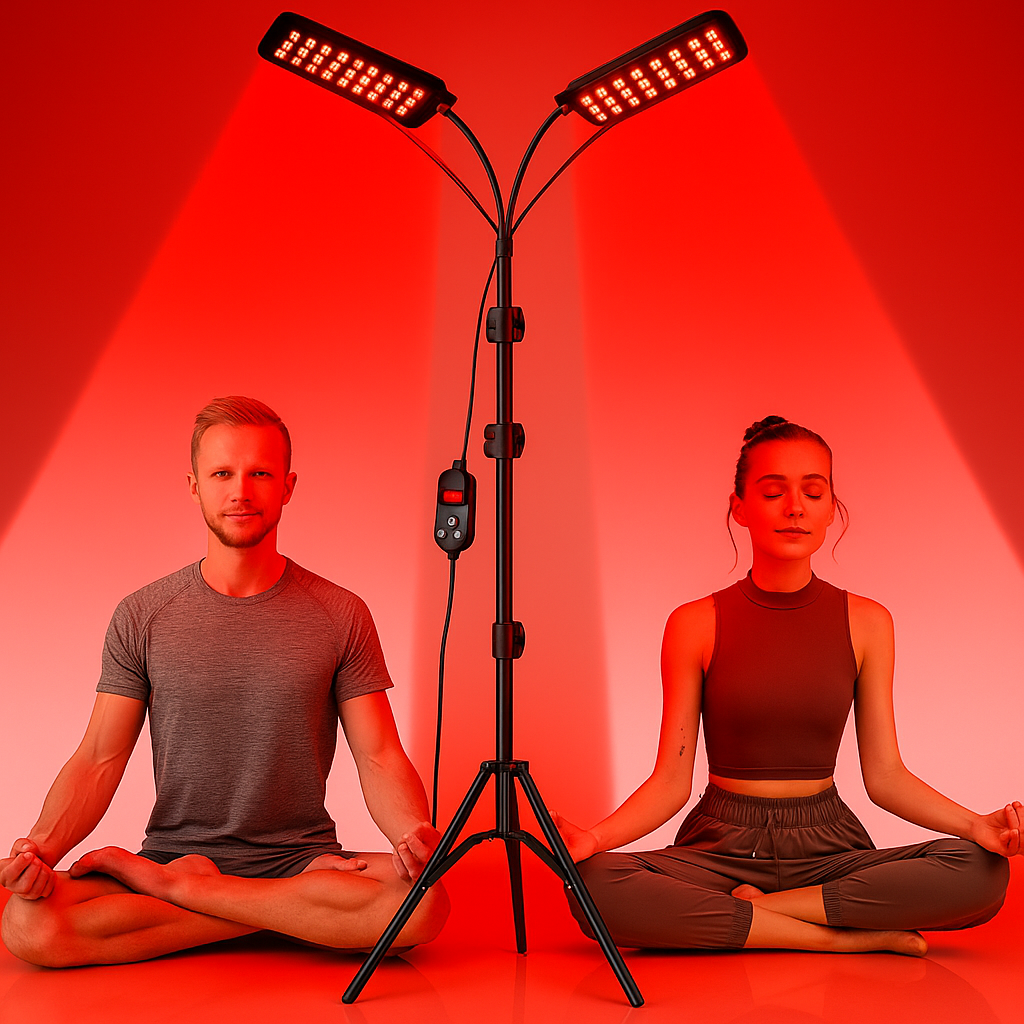 Flexibilní zařízení s červeným světlem pro domácí wellness a péči o pleť