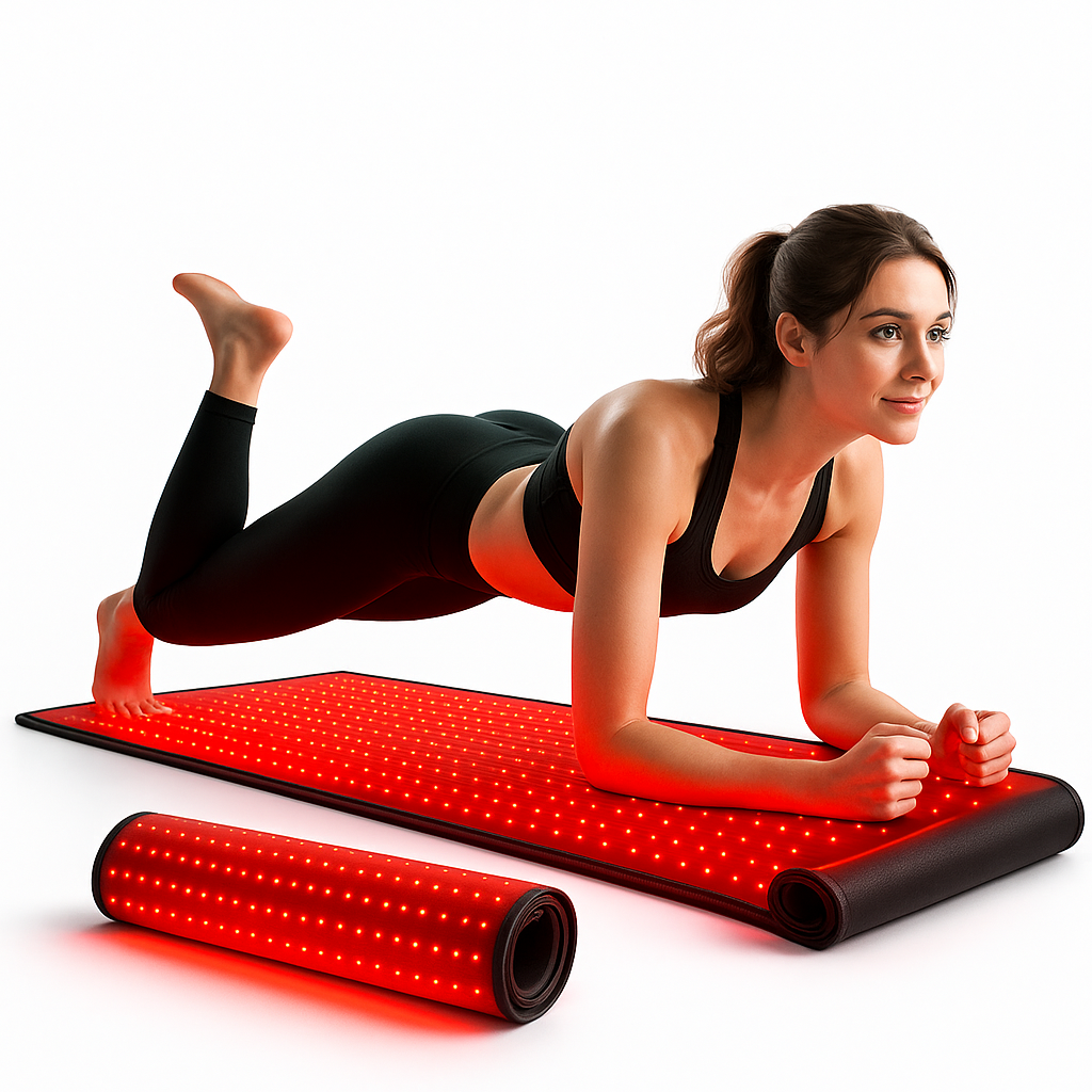 LumaThera wellness podložka s LED diodami 660 nm a 850 nm pro celotělovou světelnou terapii